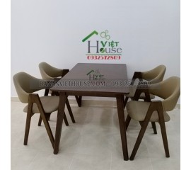 Set Bàn ăn Emma 4 ghế